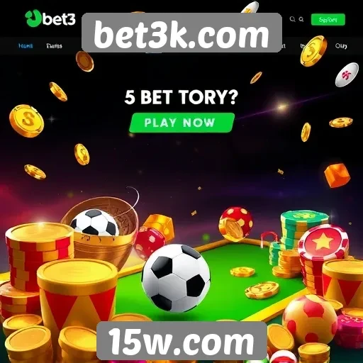 Bet3k oferece diversidade em jogos de azar
