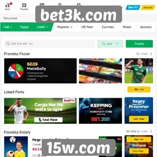 Promoções e bônus disponíveis no site bet3k.com